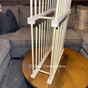 Small Two Tier Art Storage Rack - 24