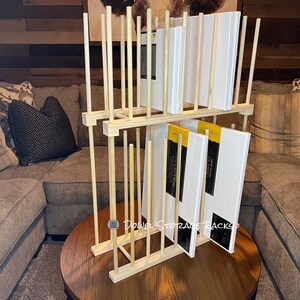 Small Two Tier Art Storage Rack - 24