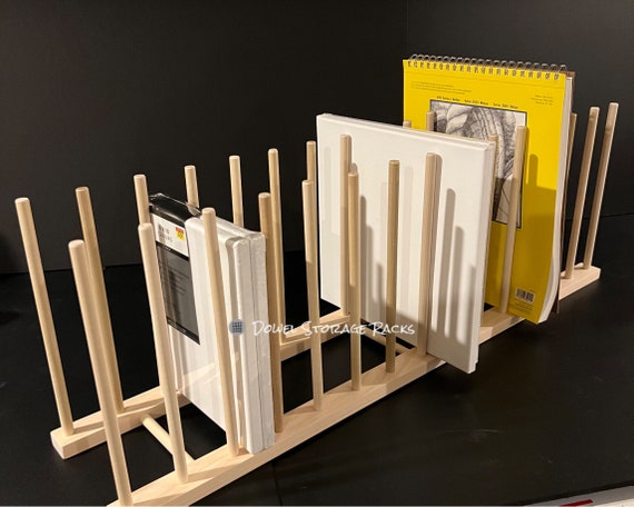 Art Storage Rack - 36” Long X 8” Wide - Two Height Options