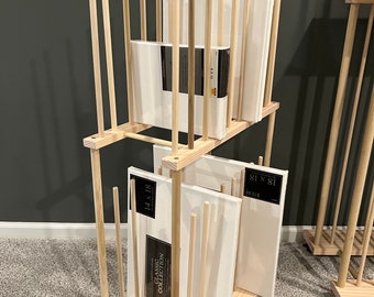 Art Storage Rack - 36” long x 8” wide - Two Height Options