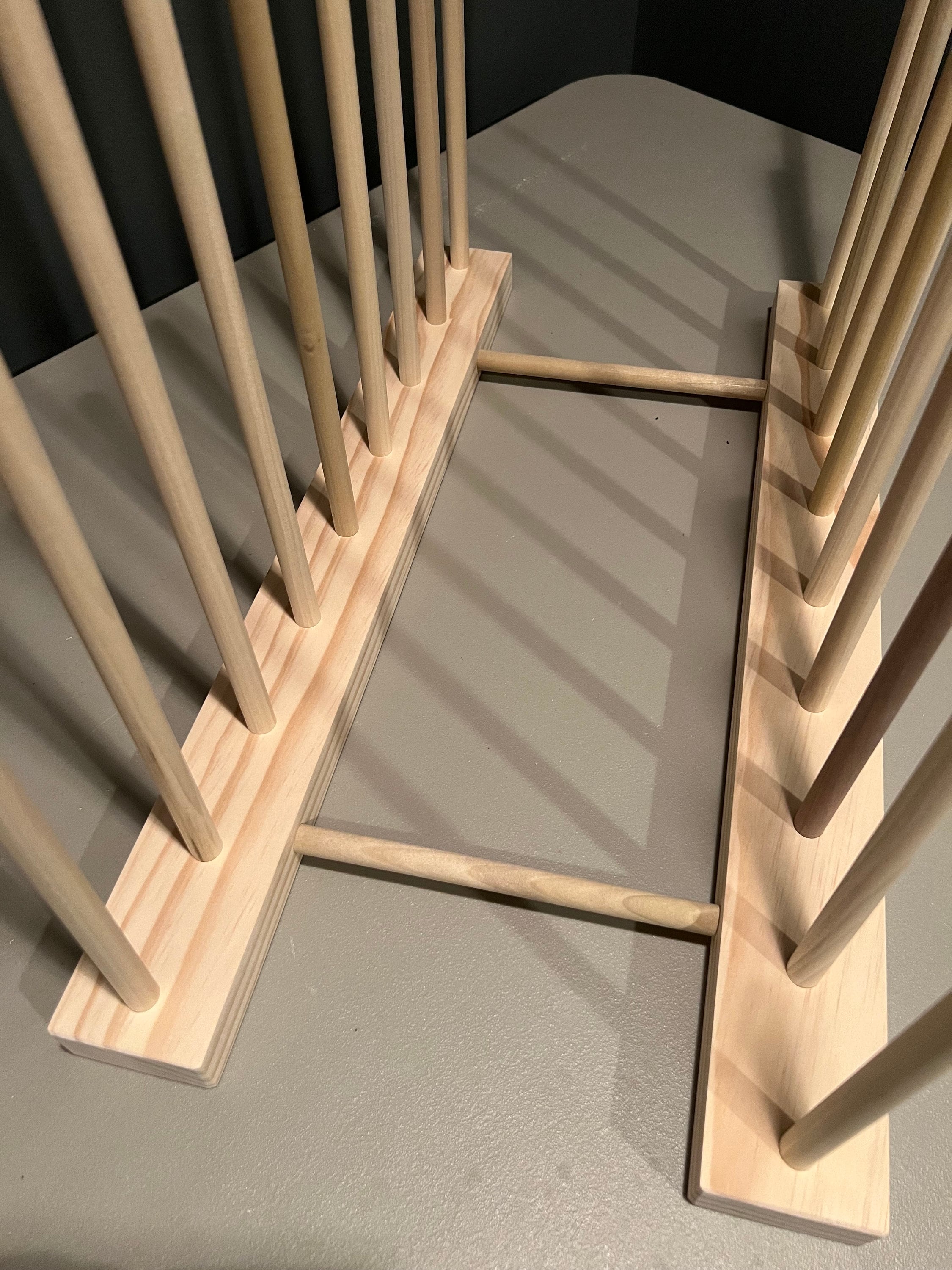 Custom Sized Art and Art Canvas Storage Rack - 24” - 40” Height Options ...