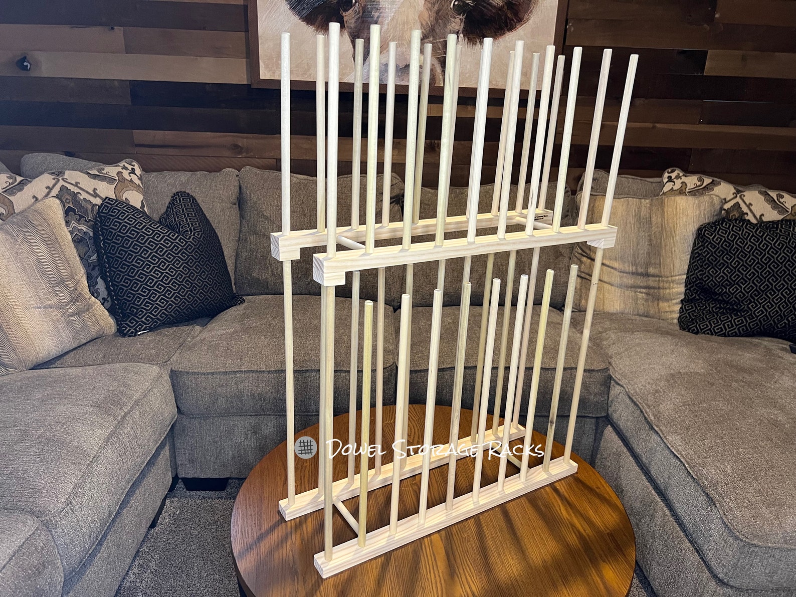 Small Two Tier Art Storage Rack 24 Long X 8 Wide - Etsy