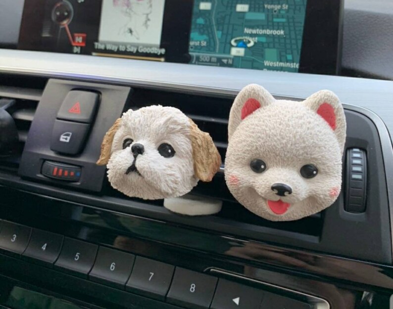 Custom Dog Car Air Freshener. Dogmaltese Poodle Retriever Etsy Canada