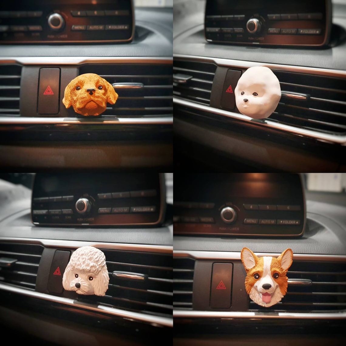 Custom Dog Car Air Freshener. Dogmaltese Poodle Retriever Etsy Canada