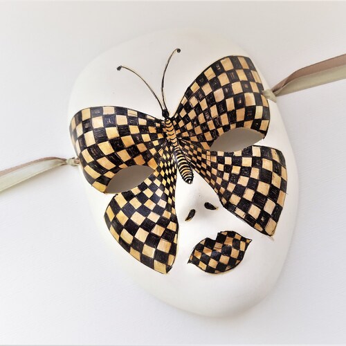 Unique Handmade Decorative Mask Ceramic Wall Mask Unique Etsy