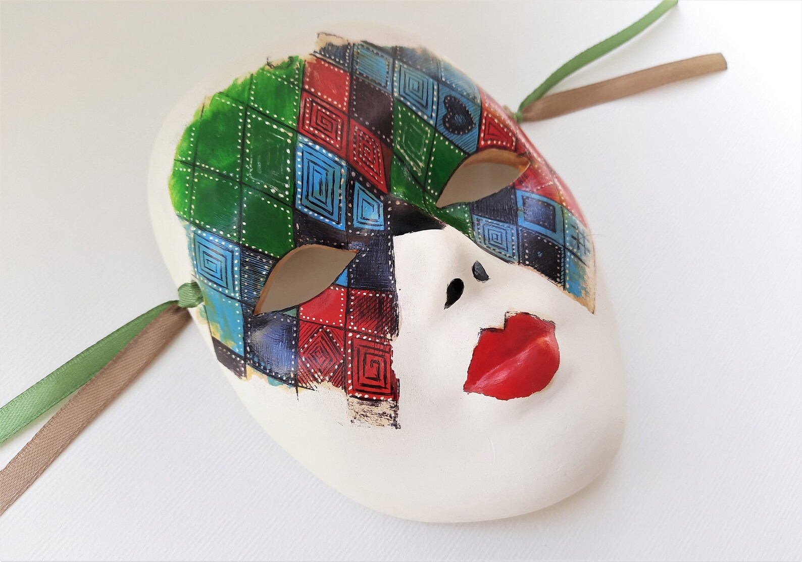 Decorative Wall Mask Etsy