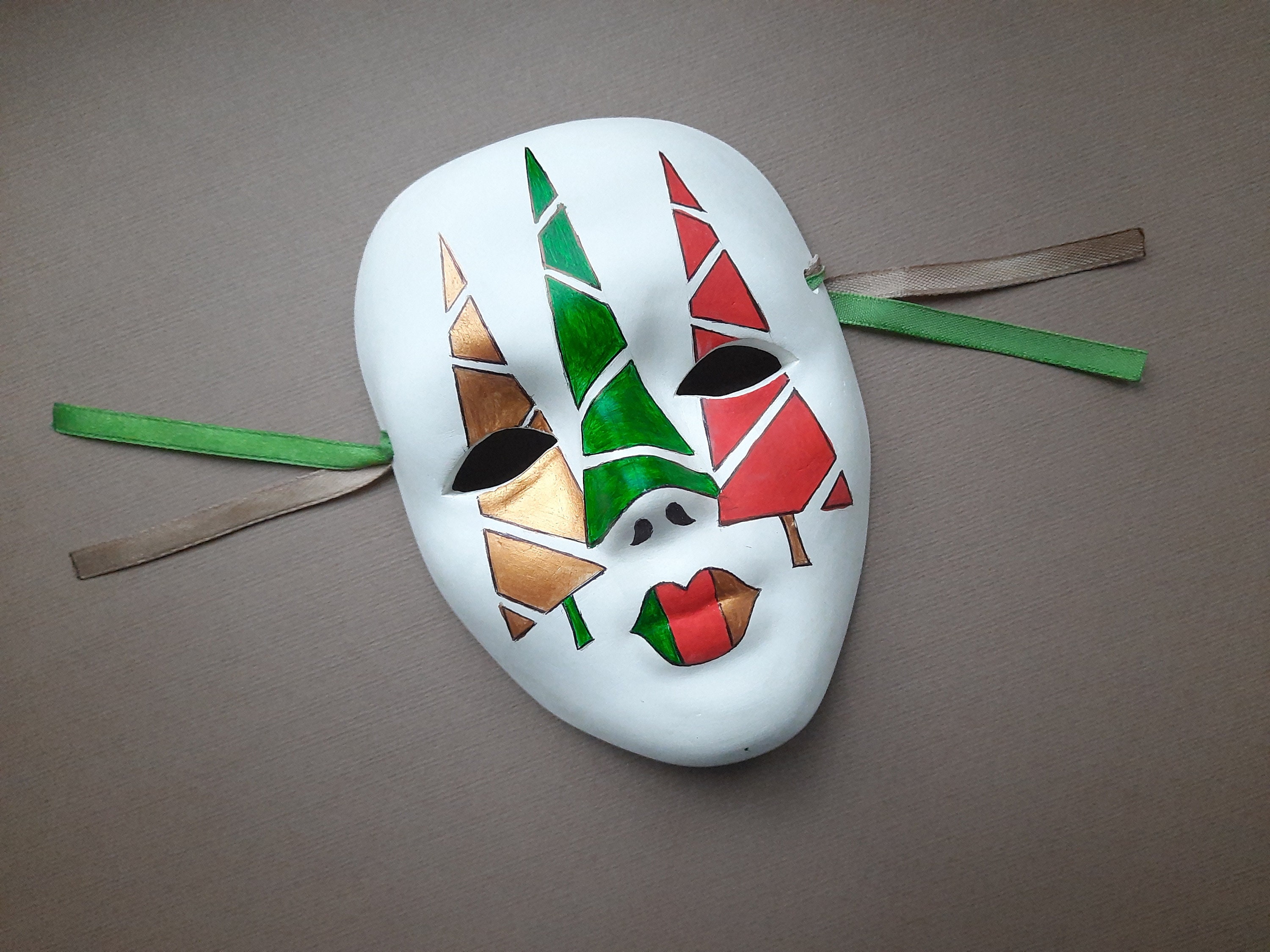 Unique Handmade Decorative Ceramic Wall Mask Unique Etsy