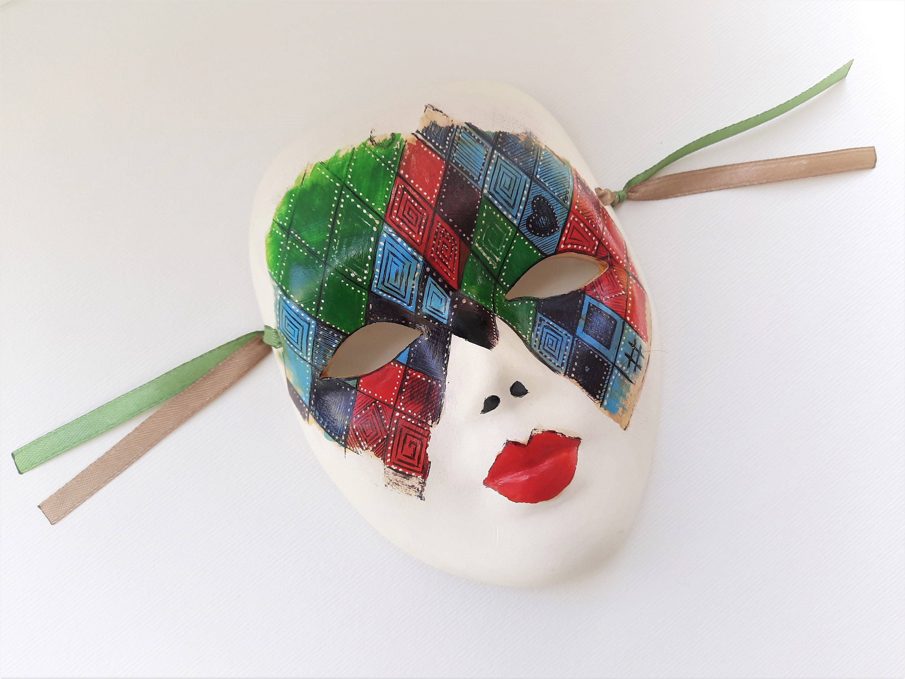 Decorative Wall Mask Etsy