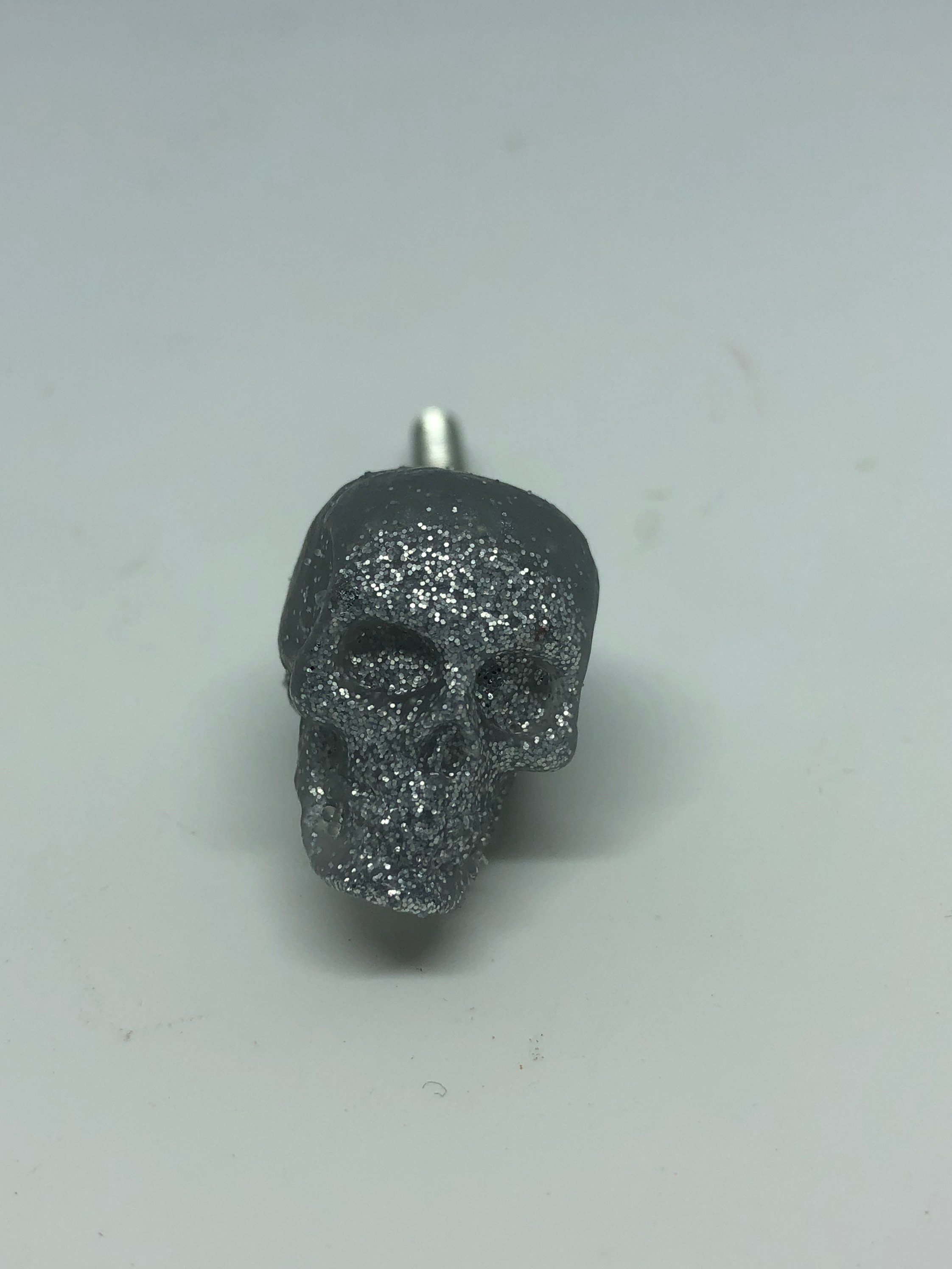 Extra Small skull drawer / door knobs Etsy