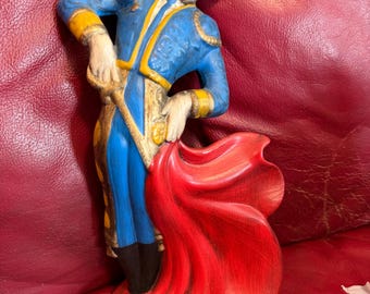 12” matador figurine bull fighter vintage