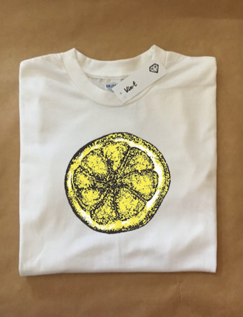 stone roses t shirt lemon