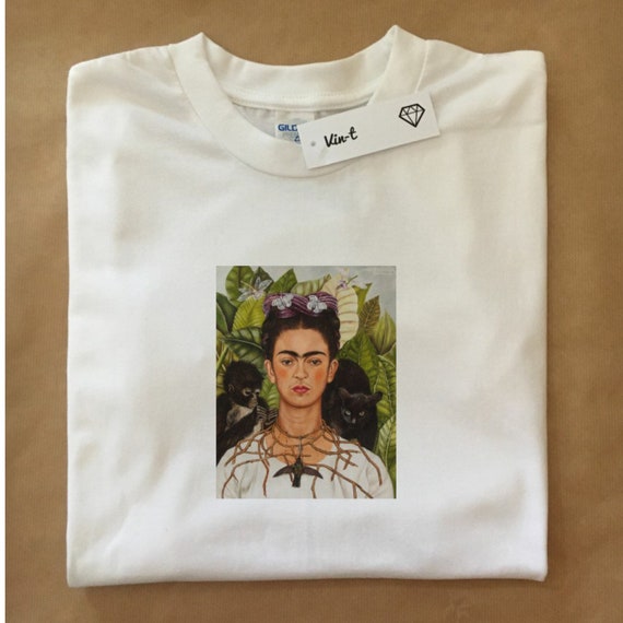 Frida Khalo Frida Khalo T-shirt Feminist Tees Vintage | Etsy