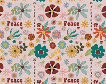 Retro floral fabric, Floral Seamless Pattern, Retro Seamless Files, Floral Seamless Design, Floral Digital Paper,Floral Pattern