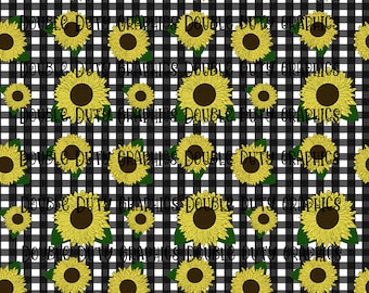 Patrón sin costuras de girasol, patrones de rayas sin costuras, archivos sin costuras de otoño, patrón de caída sin costuras, papel digital de girasol