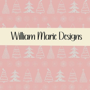 pink Christmas seamless pattern, Winter Wonderland Digital, Snowman Seamless Pattern, Snowman Seamless, Snowflake Seamless Pattern