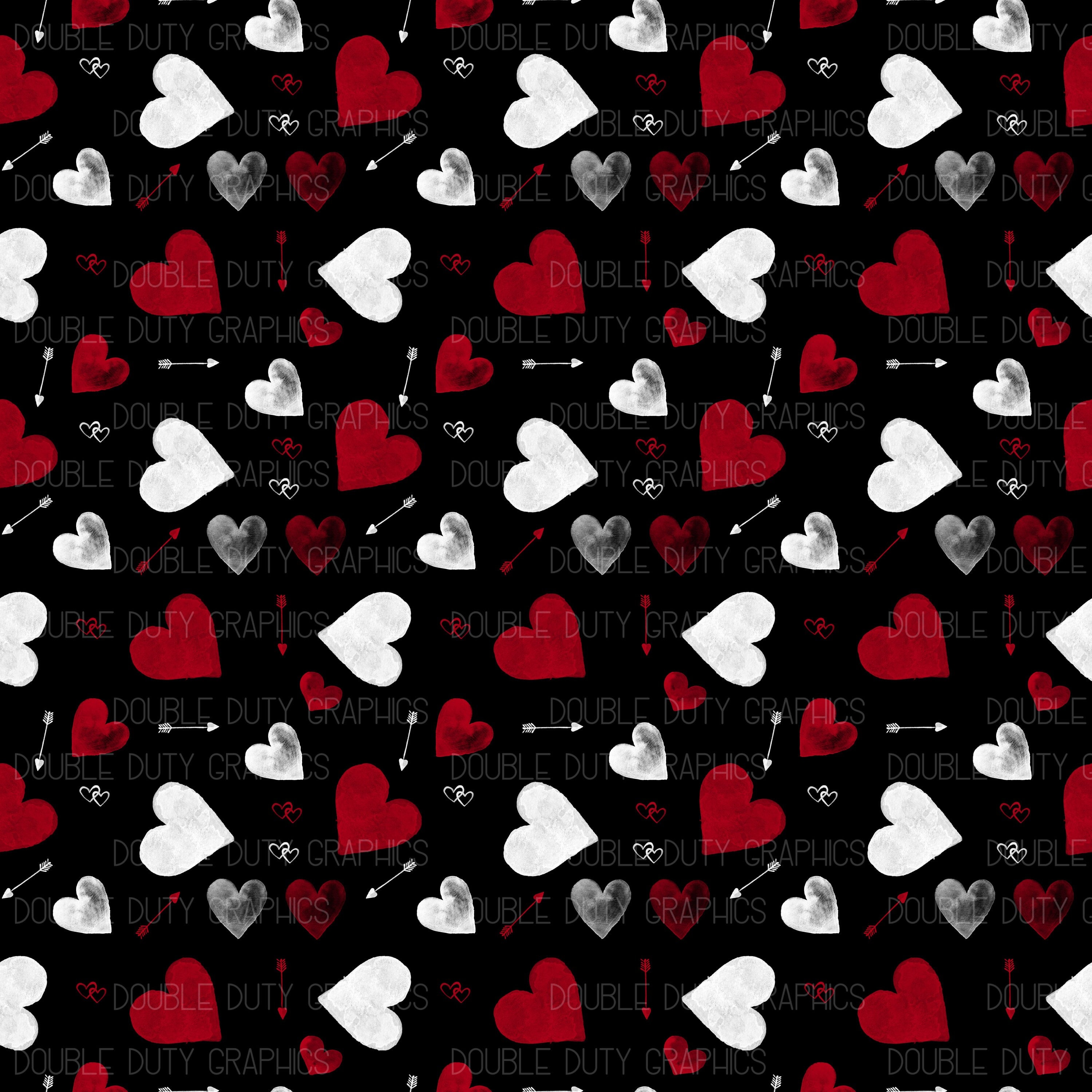 PCP Romantic Hearts Seamless Texture Roller