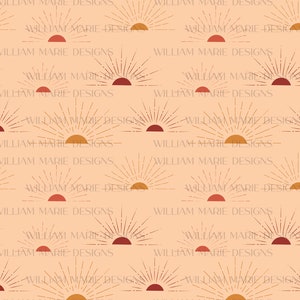 boho sun seamless, boho seamless design, boho seamless pattern, sun seamless pattern, sun seamless file, neutral seamless pattern