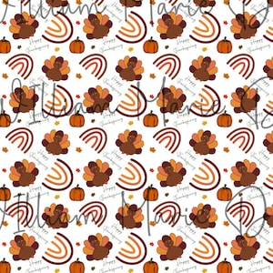 Fall Seamless File, Thanksgiving Seamless Pattern, Thanksgiving Seamless, Turkey Seamless File, Turkey Seamless Pattern, Autumn Seamless fil