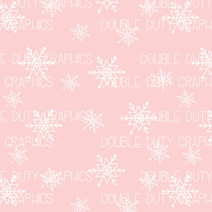 pink Christmas seamless pattern, Winter Wonderland Digital, Snowman Seamless Pattern, Snowman Seamless, Snowflake Seamless Pattern