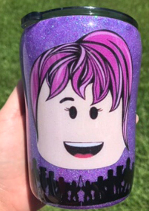 Glitter Roblox tumbler Etsy