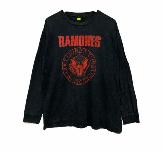Vintage 90s Ramones Punk Rock Longsleeve T Shirt