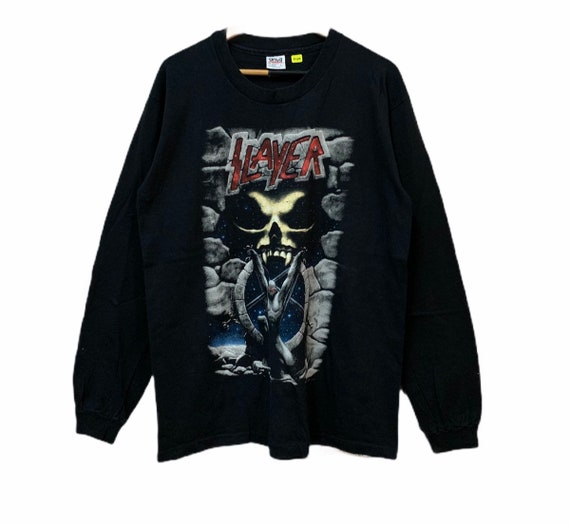 Vintage 90s Slayer Live Intrusion Long sleeve Band