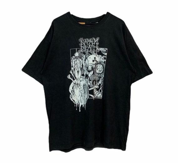 Vintage Napalm Death Band T Shirt