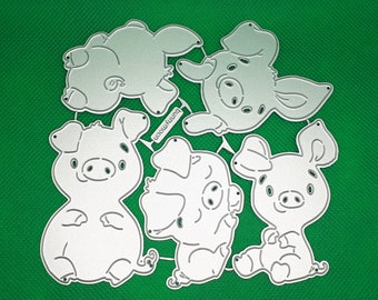 Schwein Basteln Etsy