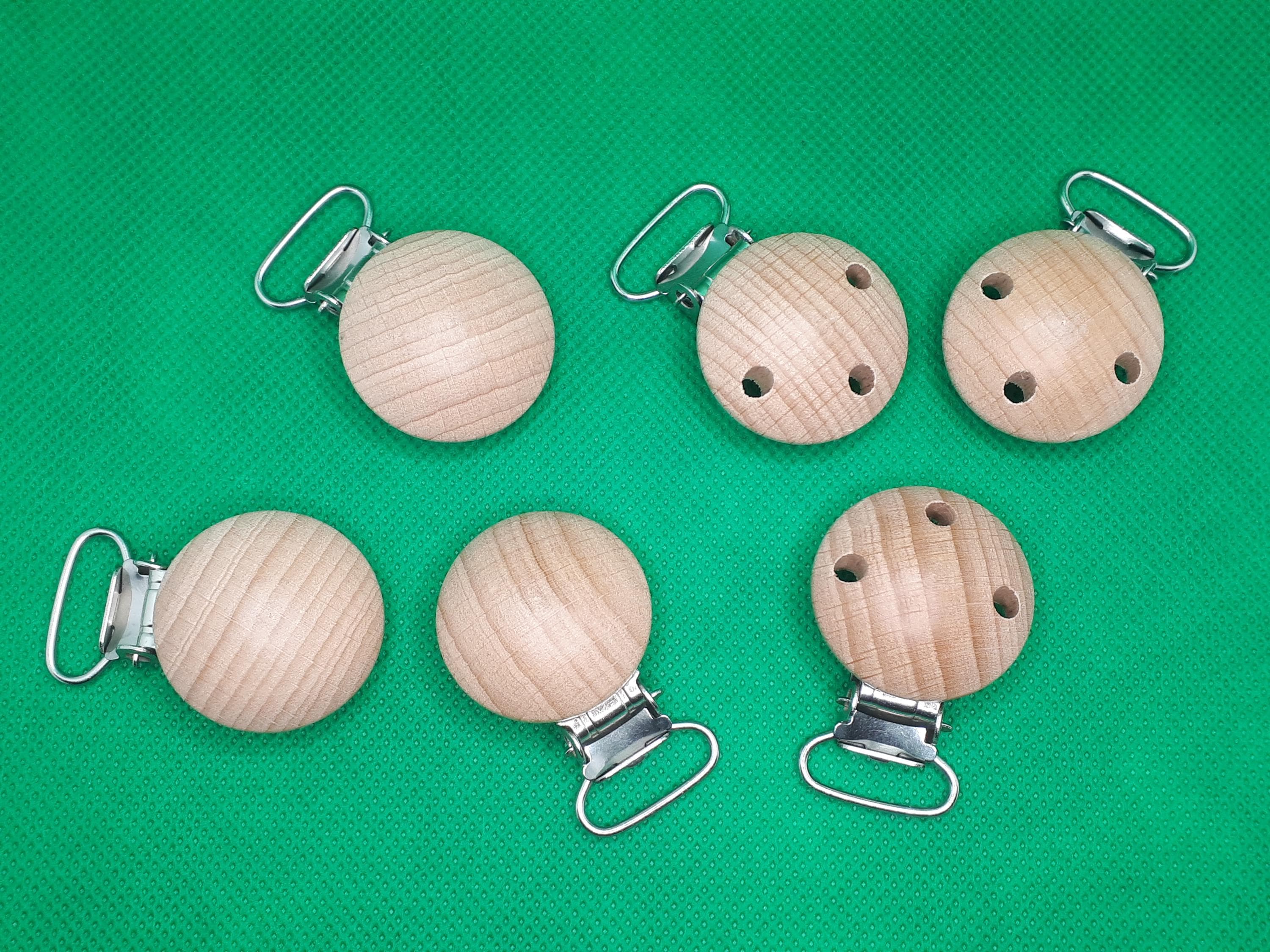 20Pcs Ciuccio in Metallo Clip per Bretelle Supporti per Fermagli