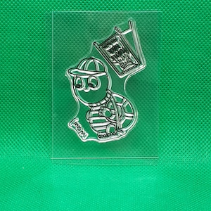 Sello de silicona sello de tortuga wow Clear Clearstamps