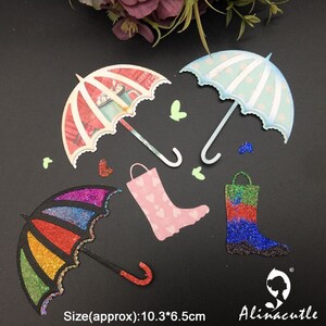 Gabarit de gaufrage bottes parapluie modèle de poinçonnage chaussures parapluie gaufrage