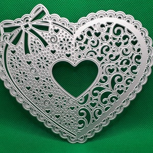 Embossing stencil groot hart pons stencil embos liefde pons stencil