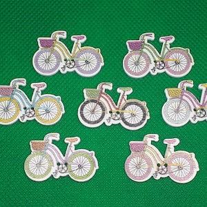Botón botones de bicicleta bicicleta holandesa rueda de madera artesanía coser botones de madera