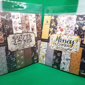 Bastelpapier Paper Pad 12 verschiedene Designs 160g Papier Set für Scrapbooking Kreative Karten Brief DIY