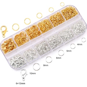 Carabiner Clasps Chain Clasp Jump Rings Chain Clasp Jewelry