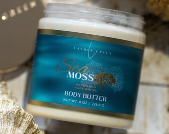 Sea Moss Body Butter | 92 Minerals for Skin