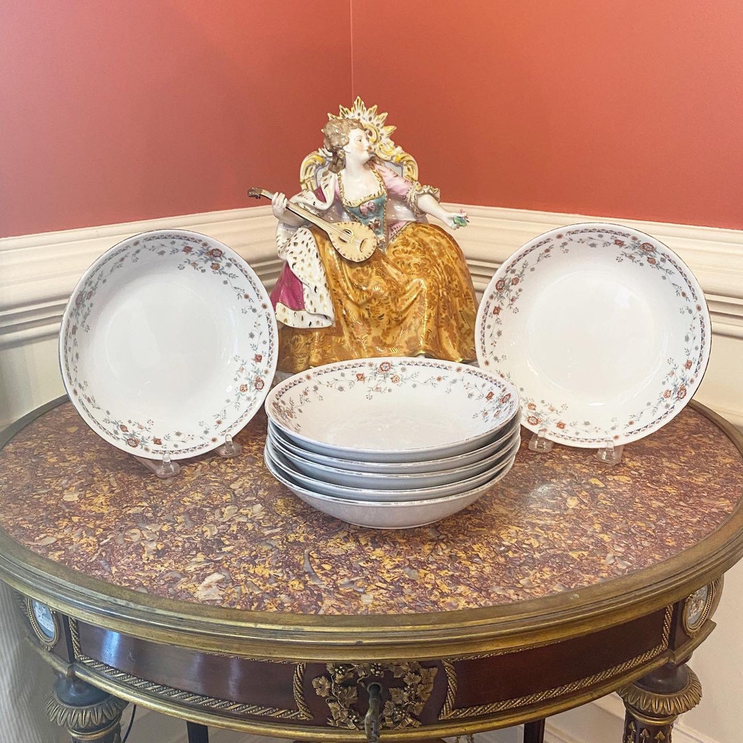 7 China Pearl Fine China Bowls Etsy