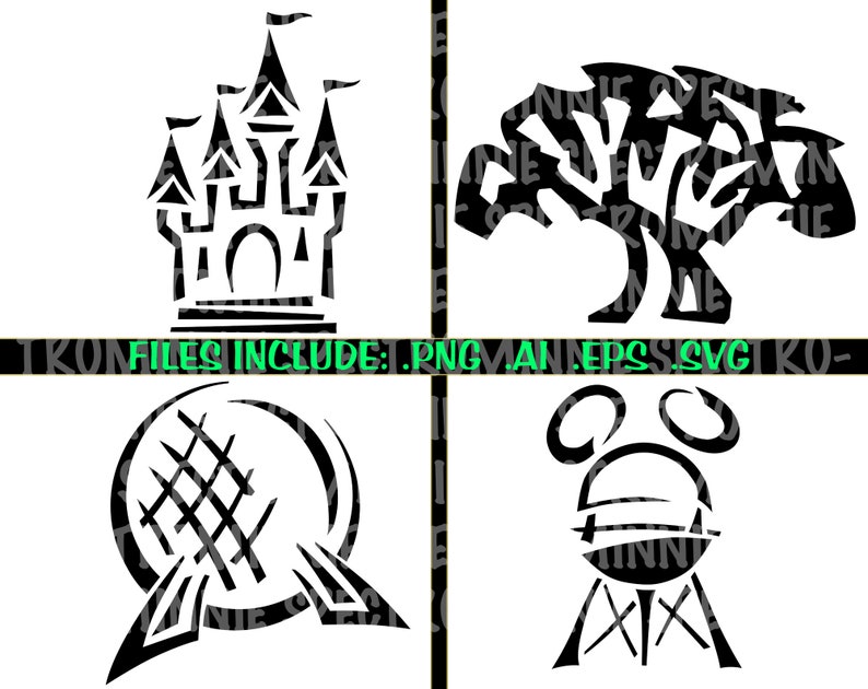 Free Free 219 Disney Four Parks Svg SVG PNG EPS DXF File