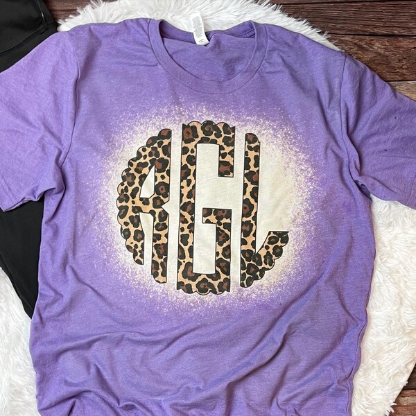Beaded Monogram Tee