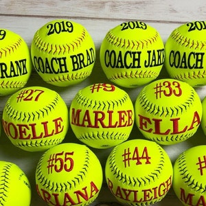 Idées cadeaux pour entraîneur de softball