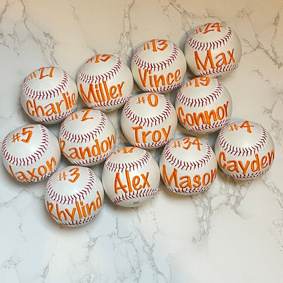 Personalized Baseball, Baseball Team Gift, Baseball Gift, Baseball Coach Gift, Baseball Dad Gift