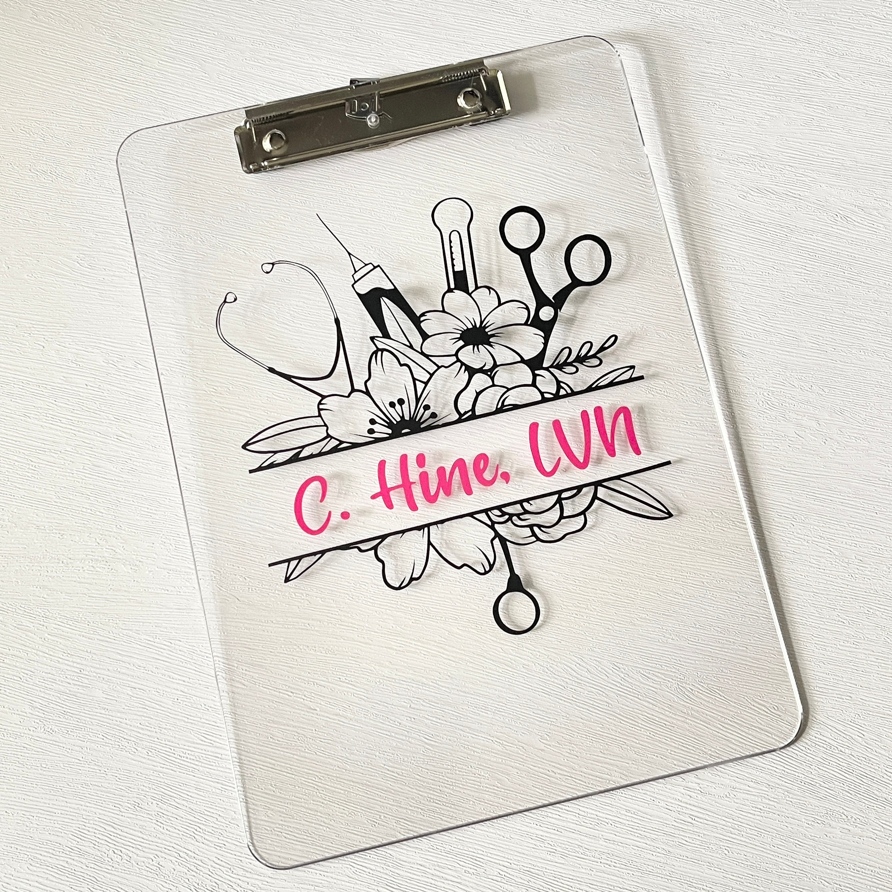 Personalized Clipboard Nurse Nurse Gift Teacher Gift RN Etsy