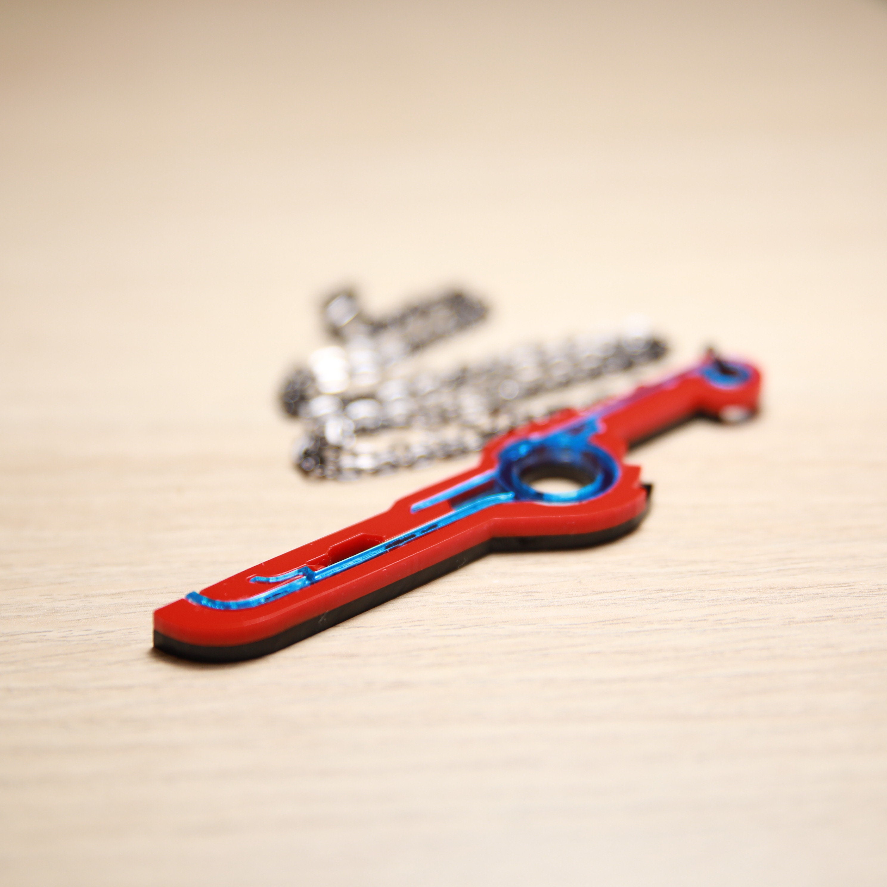 Xenoblade Shulk Monado Chronicles Pendant Necklace Etsy Denmark