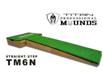 Titan Professional Mounds 6 Inch Portable Youth Travel Baseball Pitching Mound for Ages 12 and Under 8U 10U 12U