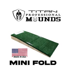 5 Inch Mini Fold Portable Youth Pitching Mound for Ages 3-9