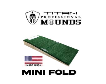 5 Inch Mini Fold Portable Youth Pitching Mound for Ages 3-9