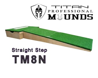 Titan Professional Mounds 8 Inch Portable Youth Baseball Pitching Mound for Ages 15 and Under 12U 13U 14U 15U