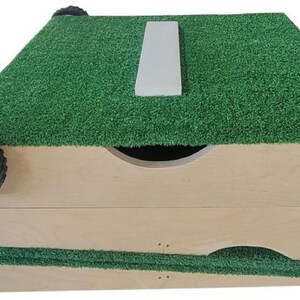 Titan Professional Mounds 8 Inch Portable Youth Baseball Pitching Mound with Wheel Kit Accordion Series image 3