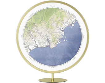 Maine Spotlight Map Series: Kennebunk/Kennebunkport/Arundel