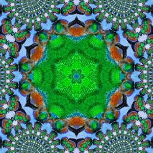 Mandala Fractal Digital Art
